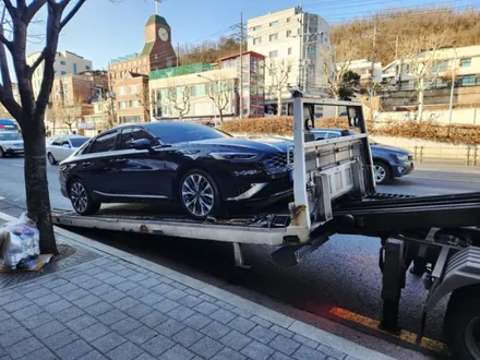k8 접촉사고 대물 보험처리 완료( 범퍼교체 및 휀더 판금도색 수리) / 서울 서대문구