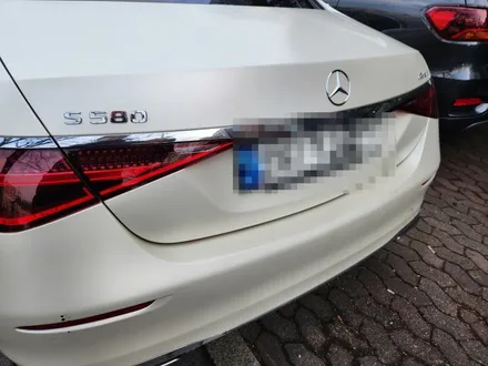 벤츠 S580 범퍼 도장 랩핑 사틴 화이트 무광 차량 래핑 진주색 / 강남구 서초구 송파구 보험처리 / 서울 서대문