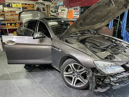 BMW640d 전체랩핑 화이트유광 / 서울 서대문