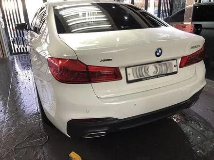 BMW520d 범퍼PPF 헤드라이트PPF 사고이후 보험처리 / 서울 서대문