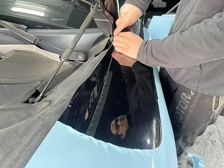 전체랩핑제거 포르쉐 타이칸 / 서울 서대문구