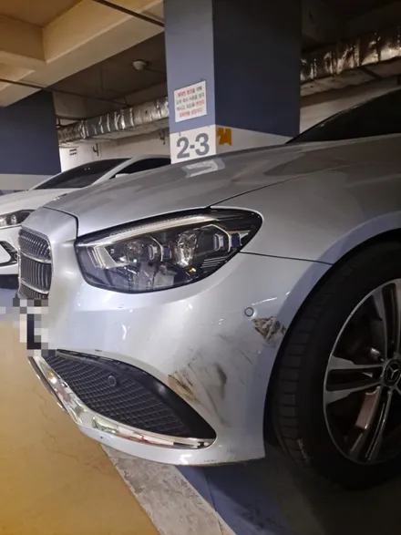 bmw x4 앞범퍼 차량 기스 제거 // 테슬라 모델y 사고 보험 대물 수리 // 벤츠 e350 몰딩 교체 덴트 비용 / 서울 서대문구