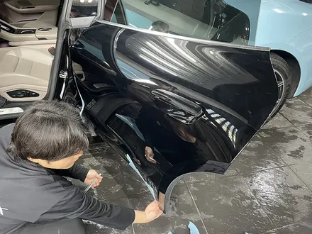 전체랩핑제거 포르쉐 타이칸 / 서울 서대문구