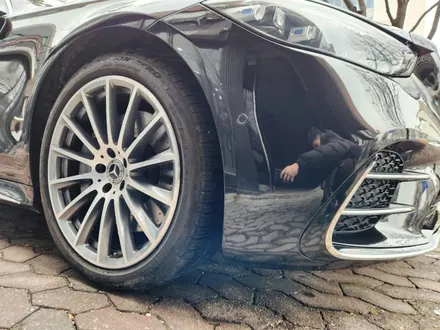 벤츠 S400D 앞범퍼 도장 수리 전문 // 차량 도색 페인트 잘하는곳 / 성동구 성북구 동대문구 정비소 / 서울 서대문