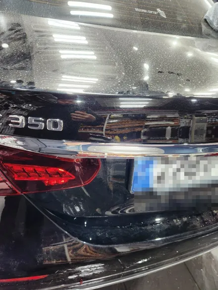 벤츠 E350 접촉사고 트렁크 교체 외제차수리 공업사 차량 스크래치 제거 // 영등포구 구로구 양천구 / 서울 서대문