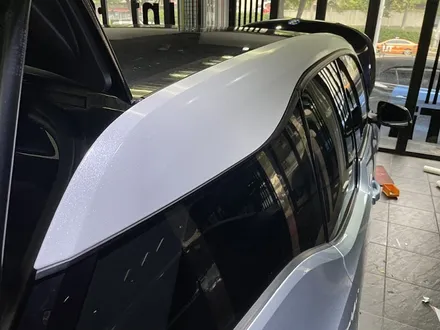 BMW i3 전체랩핑 다이아몬드 화이트 레드 포인트랩핑 / 서울 서대문
