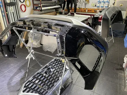 팰리세이드 전체랩핑 투톤 3M2080-SP10 사틴 펄 화이트 / 서울 서대문