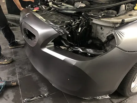자동차랩핑 사고 범퍼손상으로 전체랩핑 진행 BMW640i / 서울 서대문