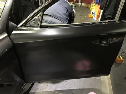 제네시스 G70 전체랩핑 사틴블랙 / 서울 서대문