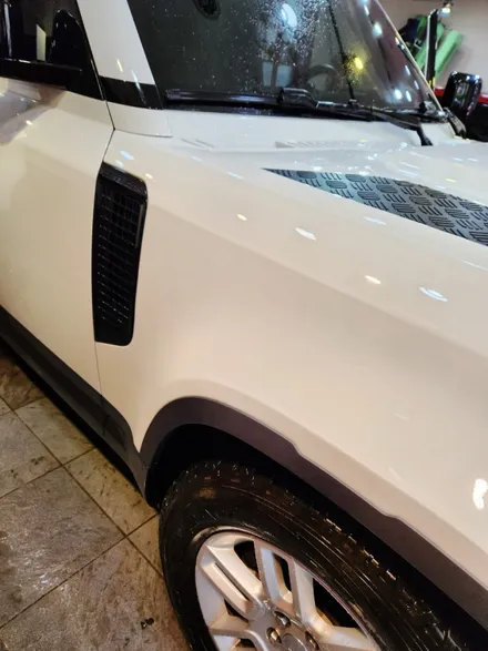 수입차 bmw 사고 수리 랩핑 제거 광택 / 디펜더 판금도색 덴트 // bmw 330e 문짝 교체 없이 복원 수리비 / 서울 서대문구