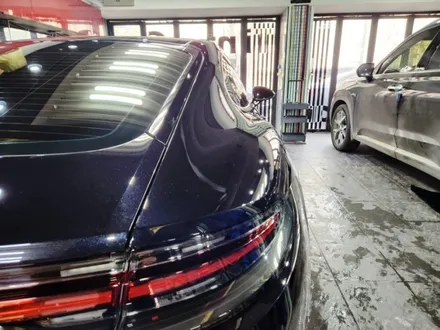 포르쉐 파나메라 범퍼 긁힘 도색 복원 수리 유리막코팅 광택 - 벤츠 s450 접촉사고 수리 후 ppf 랩핑 보험처리 대물 자차 과실 할인 / 서울 서대문구