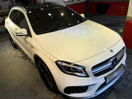 벤츠GLA45 AMG 신차 나노세라믹코팅 헤드라이트PPF / 서울 서대문