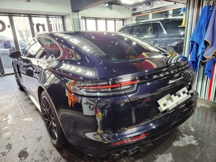 포르쉐 파나메라 범퍼 긁힘 도색 복원 수리 유리막코팅 광택 - 벤츠 s450 접촉사고 수리 후 ppf 랩핑 보험처리 대물 자차 과실 할인 / 서울 서대문구