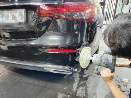 벤츠 E350 접촉사고 트렁크 교체 외제차수리 공업사 차량 스크래치 제거 // 영등포구 구로구 양천구 / 서울 서대문