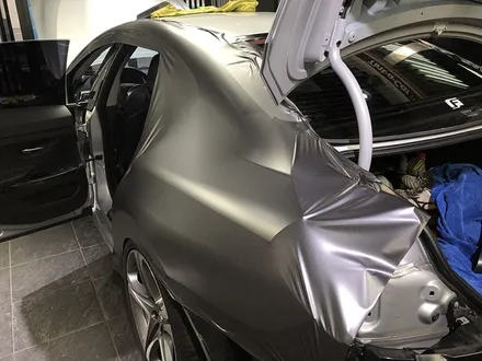 자동차랩핑 사고 범퍼손상으로 전체랩핑 진행 BMW640i / 서울 서대문