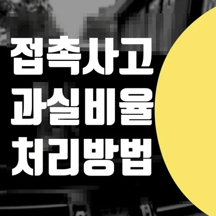 자동차 접촉사고 과실비율 방법 // 볼보 XC60 앞도어 판금도색 보험 수리 전문 / 서울 서대문
