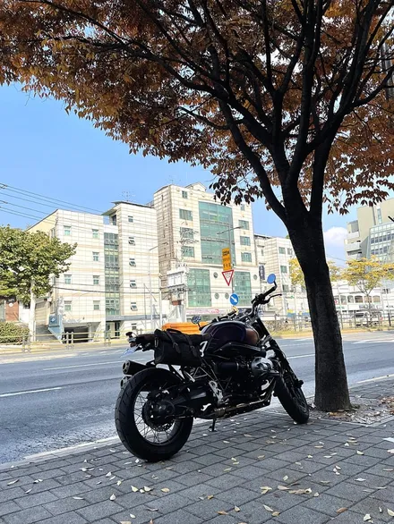 [오토바이 랩핑] BMW Rnine T 바이크 랩핑 / 색상변경 / 서울 서대문