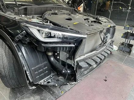 수입차랩핑전문 인피니티 QX50 크롬죽이기 / 서울 서대문