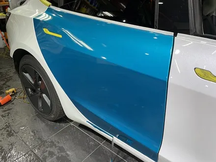 서울 테슬라 랩핑 3M G350 글로스 아토믹틸 / 서울 서대문