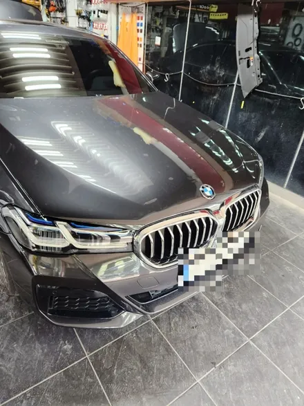 벤츠 cls 범퍼 덴트 복원 수리 // 제네시스 gv80 광택 흠집 유리막코팅 // bmw 530e 범퍼 긁힘 제거 차량 도색 정비소 / 서울 서대문구