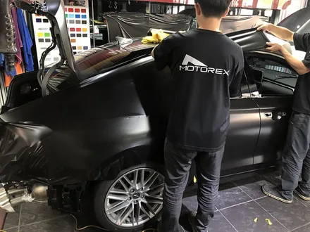 제네시스 G70 전체랩핑 사틴블랙 / 서울 서대문