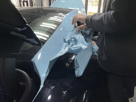 전체랩핑제거 포르쉐 타이칸 / 서울 서대문구