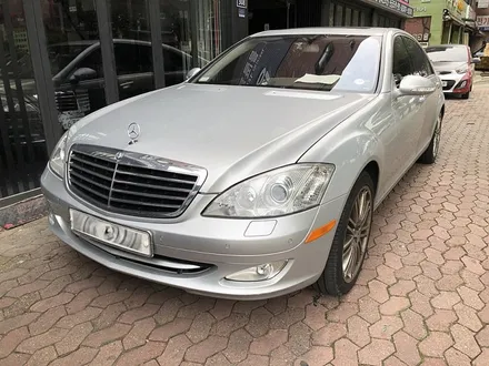 벤츠S550 전체랩핑 사틴메탈릭 다크블루 / 서울 서대문