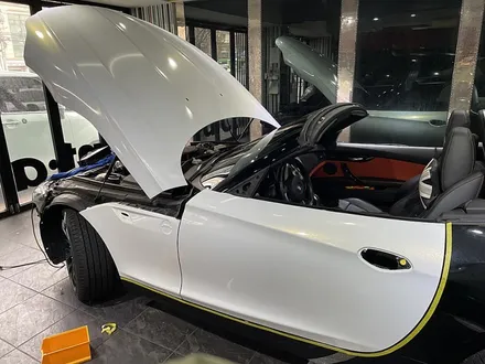 자동차랩핑 BMW Z4 색상변경 [3M2080-GP240 글로스 화이트 골드 스파클] / 서울 서대문구