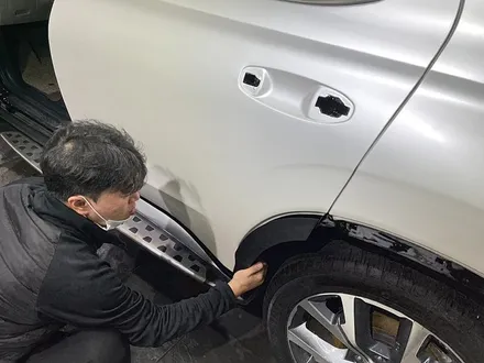 팰리세이드 전체랩핑 차량사고 랩핑보수 / 서울 서대문
