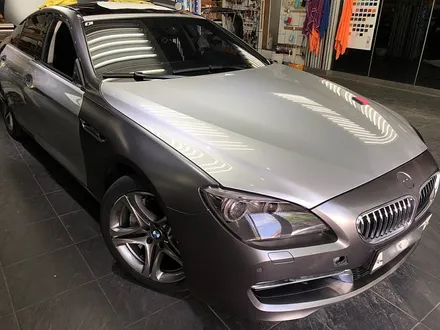 자동차랩핑 사고 범퍼손상으로 전체랩핑 진행 BMW640i / 서울 서대문