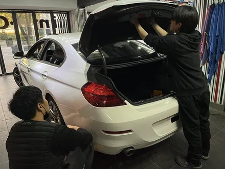 BMW640d 전체랩핑 화이트유광 / 서울 서대문