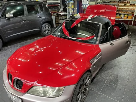 BMW Z3 올드카 복원 전체랩핑 [에이버리 카마인 레드] / 서울 서대문