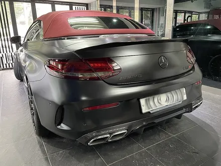 벤츠C63 AMG 카브리올레 전체랩핑 보험처리 재시공 / 서울 서대문