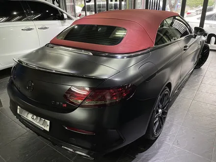 벤츠C63 AMG 카브리올레 전체랩핑 보험처리 재시공 / 서울 서대문