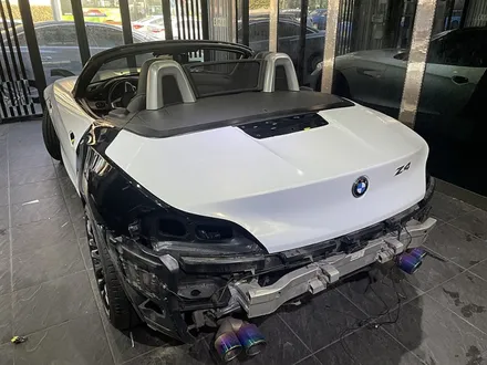 자동차랩핑 BMW Z4 색상변경 [3M2080-GP240 글로스 화이트 골드 스파클] / 서울 서대문구