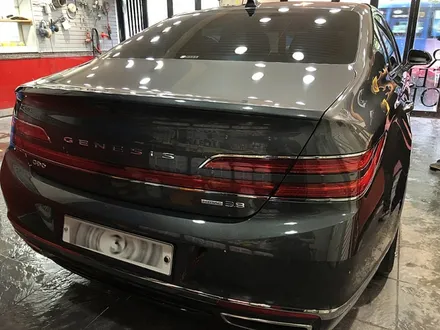 제네시스 G90 신차코팅 나노세라믹코팅 진행 / 서울 서대문