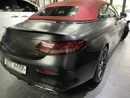 벤츠C63 AMG 카브리올레 전체랩핑 보험처리 재시공 / 서울 서대문