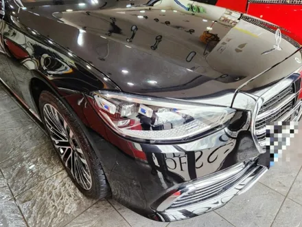 포르쉐 파나메라 범퍼 긁힘 도색 복원 수리 유리막코팅 광택 - 벤츠 s450 접촉사고 수리 후 ppf 랩핑 보험처리 대물 자차 과실 할인 / 서울 서대문구