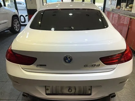 BMW640d 전체랩핑 화이트유광 / 서울 서대문