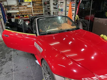 BMW Z3 올드카 복원 전체랩핑 [에이버리 카마인 레드] / 서울 서대문