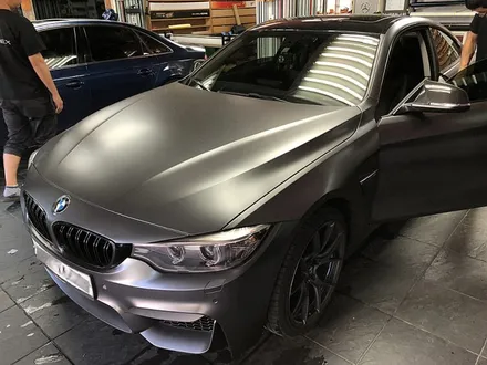 BMW 420d 그란쿠페 전체랩핑 재시공으로 화려한 변신 / 서울 서대문