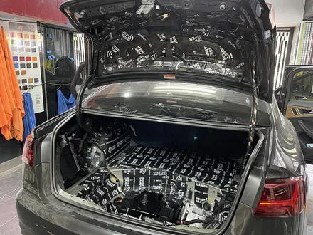 아우디A6 실내바닥방음 트렁크도어방음 / 서울 서대문