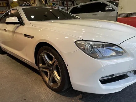 BMW640d 전체랩핑 화이트유광 / 서울 서대문