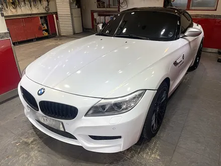 자동차랩핑 BMW Z4 색상변경 [3M2080-GP240 글로스 화이트 골드 스파클] / 서울 서대문구
