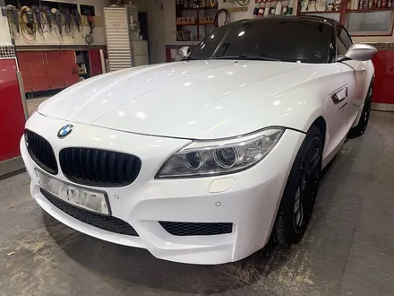 자동차랩핑 BMW Z4 색상변경 [3M2080-GP240 글로스 화이트 골드 스파클] / 서울 서대문구