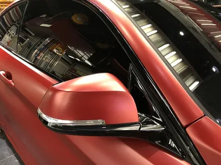 BMW420d 쿠페 전체랩핑 [사틴뱀파이어레드] / 서울 서대문