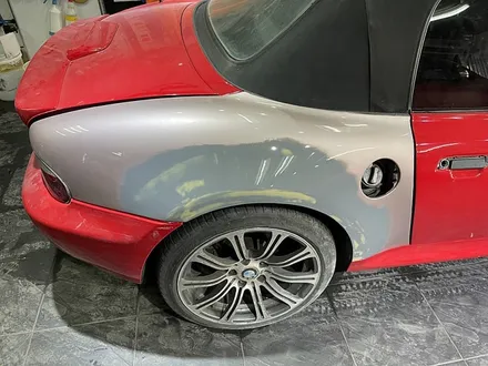 BMW Z3 올드카 복원 전체랩핑 [에이버리 카마인 레드] / 서울 서대문