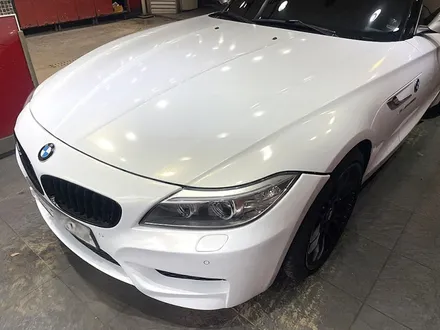 자동차랩핑 BMW Z4 색상변경 [3M2080-GP240 글로스 화이트 골드 스파클] / 서울 서대문구