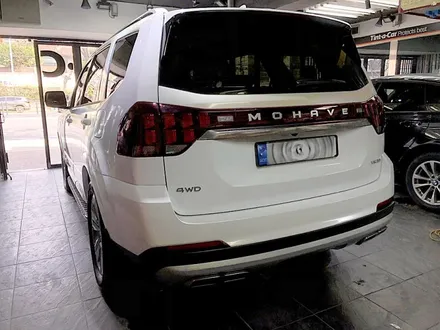 모하비 더 마스터 전체랩핑 색상변경 [에이버리 다이아몬드 화이트 유광] / 서울 서대문