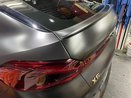 BMW X6 M50d 전체랩핑 [에이버리 사틴블랙] / 서울 서대문
